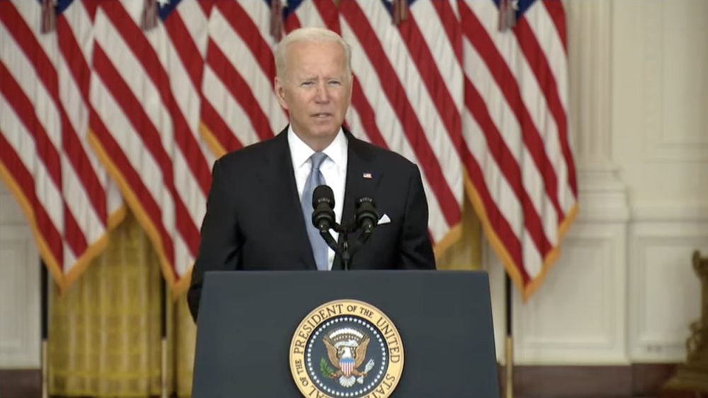 La advertencia de Joe Biden a los talibanes: “EE.UU. defenderá a su gente con fuerza devastadora