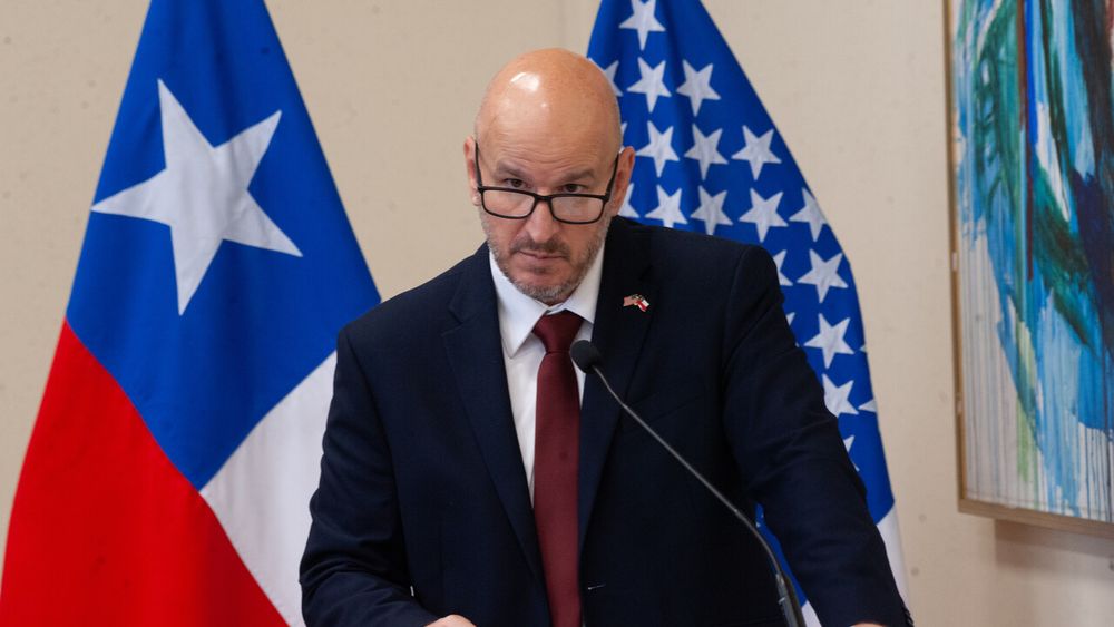 El embajador de Estados Unidos en Chile, Brandon Judd - Agencia Uno
