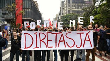 Fora Temer: Brasil marcha contra su presidente y a favor de convocar elecciones directas