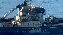 Encontraron techo del puente y la antena de nave desaparecida con 7 pescadores: Dirigenta confirma tesis de choque