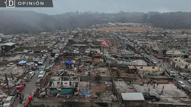 El Desconcierto | 29602 imagen de punta de parra en el sur arrasado por el fuego.webp