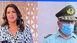 VIDEO| Feroz discusión al aire entre Monserrat Álvarez y general Yáñez: “Le pido respeto”