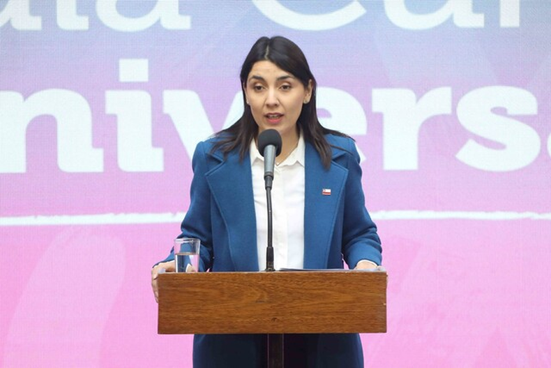 Ministra de la Mujer, Judith Marín. Créditos: Agencia Uno.&nbsp;