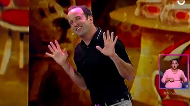 VIDEO| Así fue la imitación de Kramer a Julio César Rodríguez por sus actitudes machistas en Viña 2018