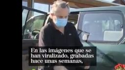 VIDEO| Tras convocatoria llamando a su no utilización: Viralizan foto de Miguel Bosé usando mascarilla