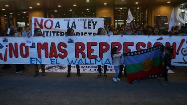 FOTOS| Miles de personas salieron a la calle a apoyar a los presos mapuche en huelga de hambre