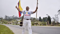 Falleció el profesor Moncayo, conocido como el caminante por la paz de Colombia