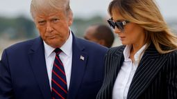 Donald Trump confirma que se contagió de COVID-19 junto a su esposa, Melania