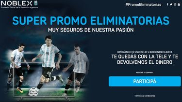 El tiro por la culata: Empresa argentina ofreció regalar televisores si la Albiceleste no clasifica a Rusia 2018
