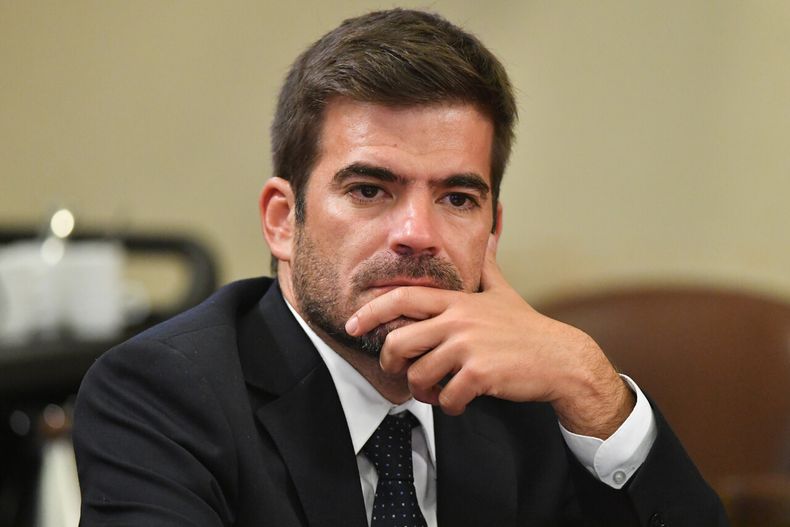El diputado Jose Montalva durante la Comisión de Constitución - Agencia Uno
