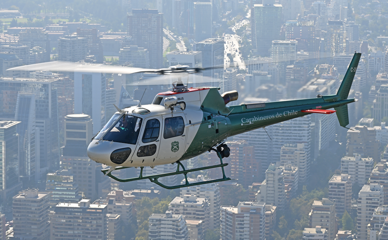 Helicóptero Airbus H125 Créditos: Webinfomil 