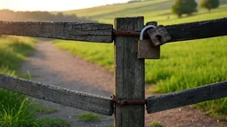 Bloqueó con candado acceso a terrenos y negó la llave diciendo que había otro camino: Suprema ordena restablecer paso