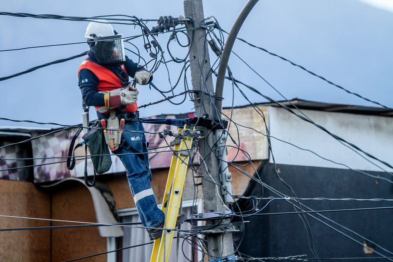 Cortes de luz en Santiago - Agencia Uno