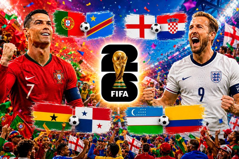 Los partidos del Mundial 2026 de este mipercoles 17 de junio - Imagen creada por IA