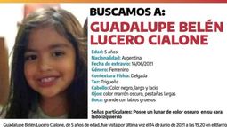 La desaparición de la pequeña Guadalupe Lucero, de cinco años, mantiene en vilo a provincia argentina