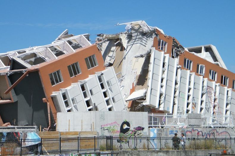 Terremotos y licuefacción en Chile. Foto: Universidad de Concepción.&nbsp;
