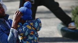Imagen referencial sobre niños haitianos - Agencia Uno