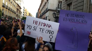 Víctima de La Manada saca la voz: “No se queden callados, si lo hacen, los están dejando ganar a ellos”
