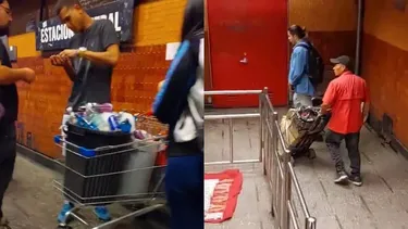 Metro prohibe carros de supermercados y de tipo yegua: Desde cuándo regirá la medida para evitar comercio ambulante