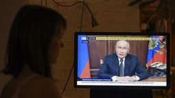 Misil balístico hipersónico lanzado por Putin viajó mil kilómetro en 15 minutos desde Rusia a Ucrania