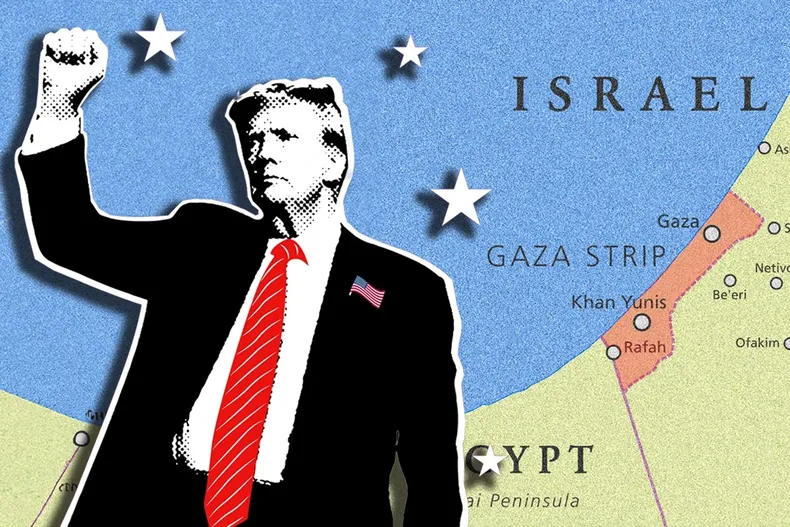 trump y plan de  limpieza etnica  para gaza  como ven desde chile una agrupacion palestina y otra judia los deseos del presidente de ee. uu..webp