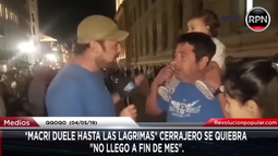 VIDEO| Cerrajero argentino se quiebra hablando de la crisis económica: Me estoy hundiendo, no llego a fin de mes