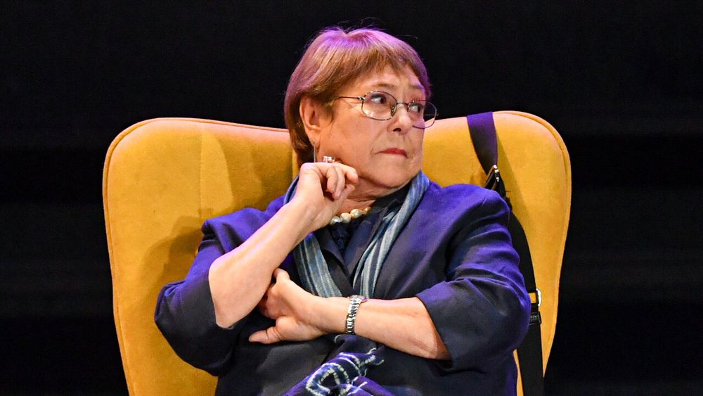 Michelle Bachelet analiza su candidatura a la ONU - Agencia Uno