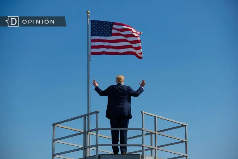 11975 donald trump with a us flag.webp