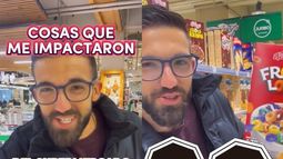 VIDEO| Español se sorprende tras encontrar diversos artículos en supermercado chileno