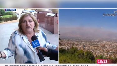 VIDEO| Diputada Naveillán por sismo en la capital: Por Dios que estuvo rico