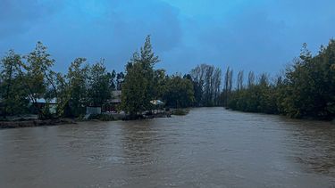 Alerta Roja y evacuaciones en la Región del Biobío debido a desborde del río Andalién