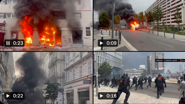 Encarcelado el policía autor de la muerte del menor en Francia que degeneró en disturbios