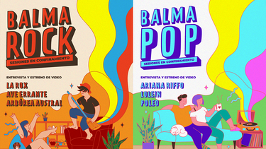 BalmaRock y BalmaPop se unen en el formato “Sesiones en confinamiento”