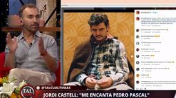 VIDEO| La suerte que los hayan exiliado: Jordi Castell y polémica frase a Pedro Pascal