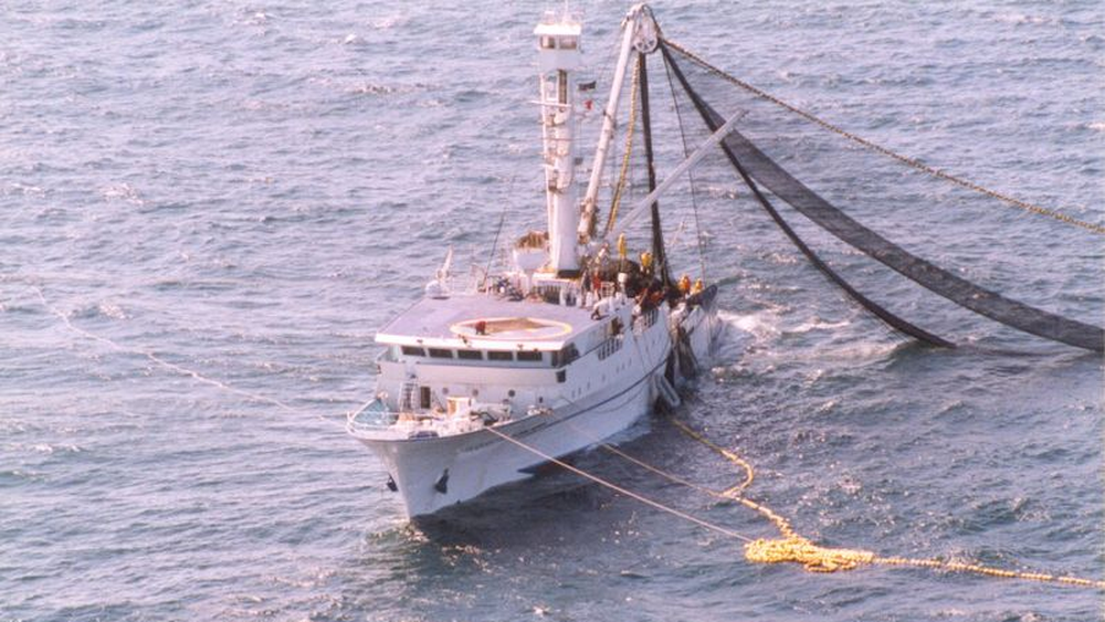 Imagen referencial de la pesca de arrastre.