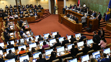 Votación en la Sala de la Cámara de la Ley Miscelánea o megareforma. Créditos: Agencia uno.&nbsp;