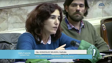 Diputada argentina en discusión por aborto: Pueden intentar impedir que sea ley, pero ya perdieron la batalla en las calles y la sociedad”