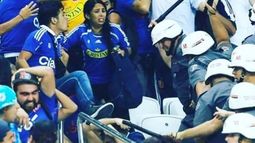 VIDEO| El brutal ataque de la policía brasileña a la hinchada de la U tras el partido con Corinthians