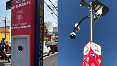 Se suma a Las Condes y otras 2 comunas: Independencia instala poste inteligente en esquina crítica