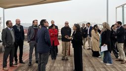 La visita se centró en la sostenibilidad y la inteligencia artificial aplicadas a la construcción, promoviendo la innovación y el escalamiento de soluciones.