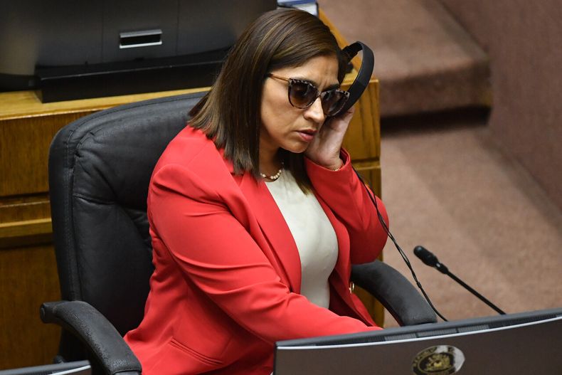 Senadora Fabiola Campillai sufre accidente de tránsito - Agencia Uno