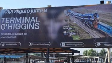 Indignación colectiva llevó a terminal a retirar polémica publicidad con fatal tragedia ferroviaria