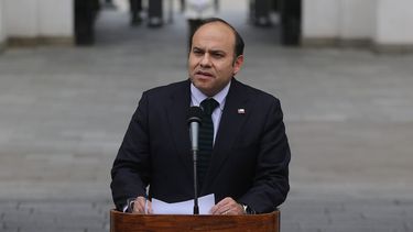 Gobierno justifica inmediatez de actuar tras aluvión en Las Condes. En la imagen, el subsecretario del Interior, Máximo Pavez. Créditos: Agencia Uno.