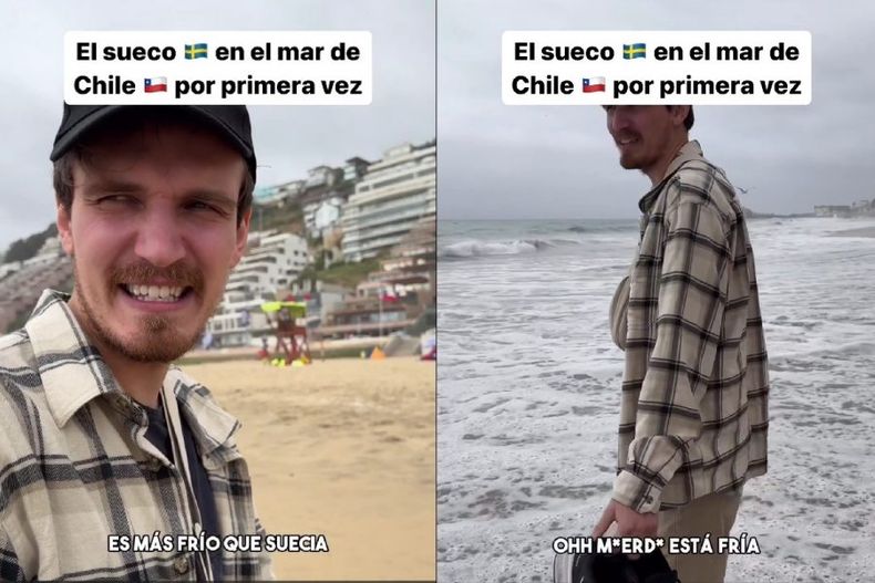 Sueco sorprendido por el frio del mar chileno e1703602253821.jpg
