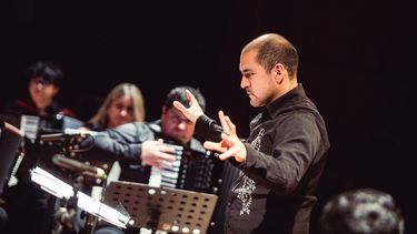 Director chileno de orquesta Gonzalo López.