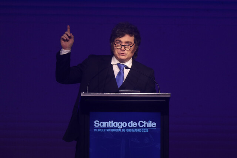 Presidente de Argentina Javier Milei. Créditos: Agencia Uno.