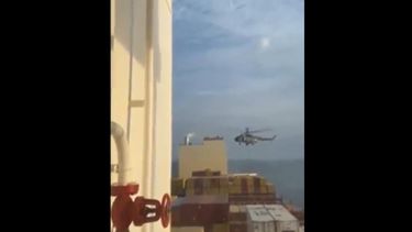 Escala tensión: Medios aseguran que Irán capturó un buque vinculado a Israel