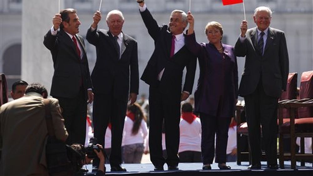 Ex presidentes chilenos reciben las pensiones vitalicias más altas de América Latina