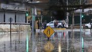 Santiago colapsó con 10 minutos de tormenta severa