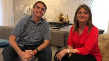 Eduardo Bolsonaro durante su visita a Chile: Si fuese chileno, votaría por Jacqueline Van Rysselberghe
